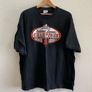 San Francisco Giants 2010 NL Champions T-Shirt 2XL